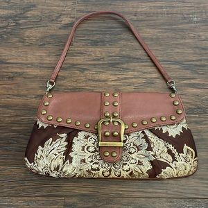 Isabella Fiore mini purse leather buckle